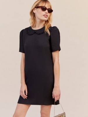 Reformation Darlene Dress | vintage style mini dresses | retro fashion | peter pan collar