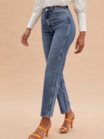 Reformation Denver Jean | blue denim | slim jeans