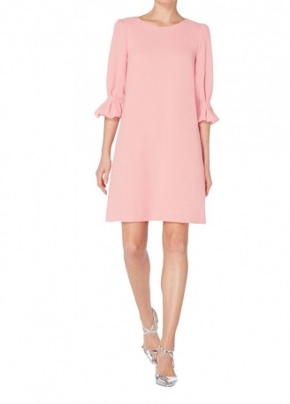 Goat GEM TUNIC DRESS ~ fondant pink gathered sleeve tunic dresses - flipped