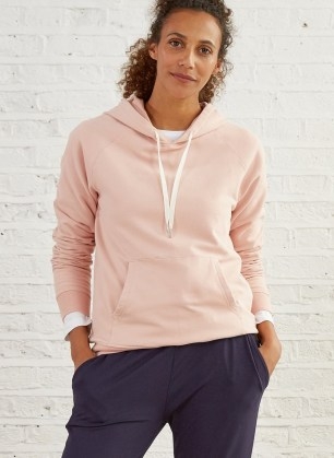 Baukjen Marte Organic Hoodie / pink hoodies / loungewear - flipped