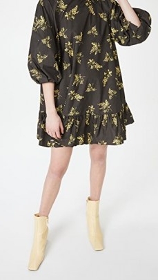 Naya Rea Stella Dress / floral voluminous sleeve dresses