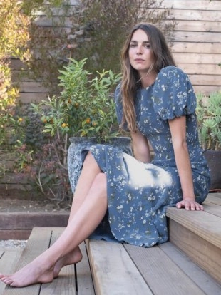 Reformation Sandy Beth Dress | bubble sleeve floral dresses | volume sleeves