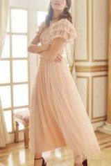 needle & thread SHIRLEY RIBBON BODICE ANKLE MAXI DRESS ~ pink occasion dresses