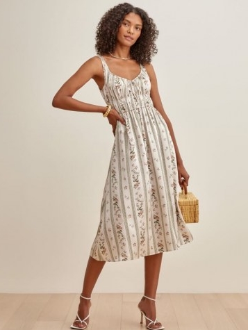 REFORMATION Colleen Dress / floral full skirt dresses