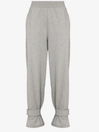 Frankie Shop Strapped Cuff Track Pants ~ cuffed joggers