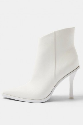TOPSHOP HANDSOME White Point Boots