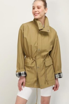 STORETS Taylor Oversized Safari Jacket ~ stylish drawstring waist jackets - flipped