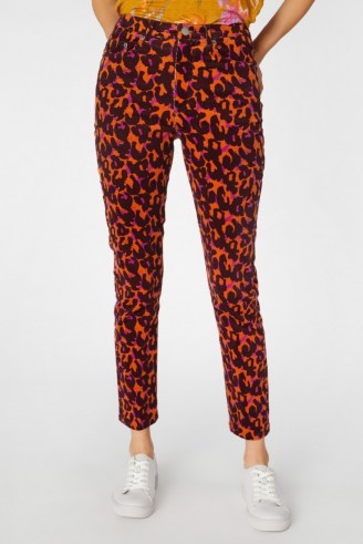 gorman IN DISGUISE CORD JEAN – patterned cords – colourful corduroy trousers