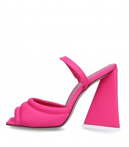 THE ATTICO Devon Sandals 115 in Pink