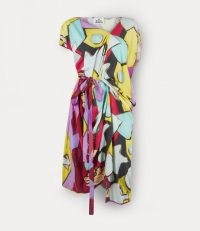 Vivienne Westwood JOHANNA DRESS ONE FUN SEPTEMBER ~ bold and vibrant printed dresses