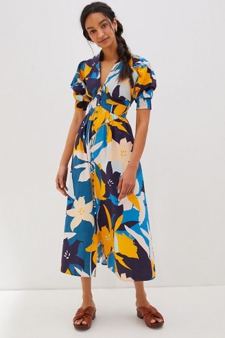 Conditions Apply Ronika Maxi Dress / bold flower prints / floral summer dresses - flipped