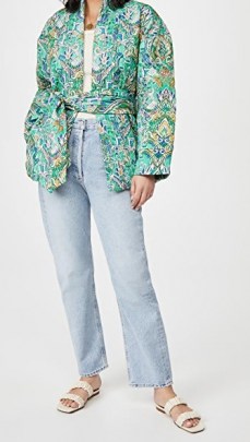 Chufy Thida Jacket ~ quilted floral print jackets - flipped