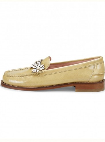 Rogue Matilda DITSY LOAFER TAN COATED LEATHER ~ footwear at YBD - flipped