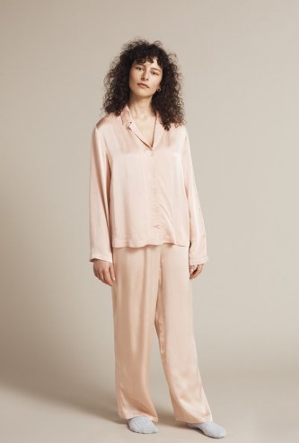GHOST LIBERTY SATIN PJ SET Pink Mist / pyjamas / loungwear / nightwear