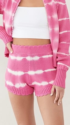 LoveShackFancy Karrisa Shorts / knitted loungewear