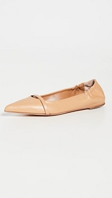 Malone Souliers Raya Flats ~ pointed toe flat shoes - flipped