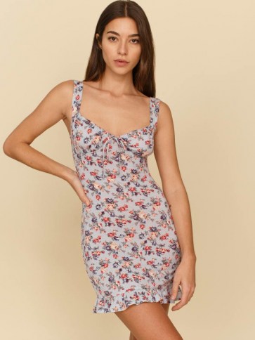 REFORMATION Albany Linen Dress ~ summer mini dresses
