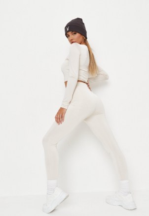 playboy x missguided stone lifestyle soft touch leggings