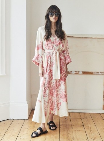Tallulah & Hope PORT ELIOT DRESS FLAMECREST ~ YBD ~ clothing at Young British Designers - flipped