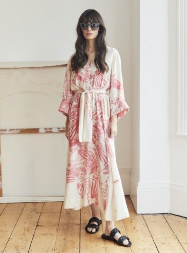 Tallulah & Hope PORT ELIOT DRESS FLAMECREST ~ YBD ~ clothing at Young British Designers