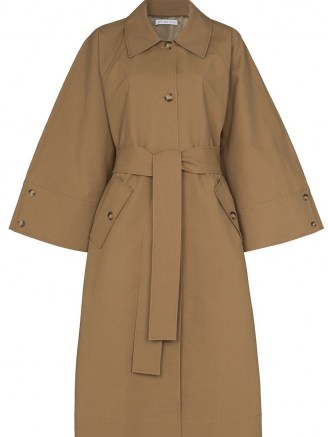 Rejina Pyo Hadley cotton trench coat ~ wide sleeve coats ~ modern classic outerwear