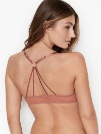 VICTORIA’S SECRET VERY SEXY Ring Hardware Front Close Push-up Bra – strappy back bras – lingerie