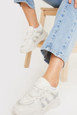 IN THE STYLE STONE SUPER CHUNKY TRAINERS - flipped