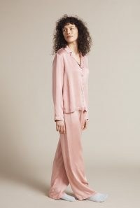 GHOST TABITHA SILK PJ SET / slinky pink pyjama sets
