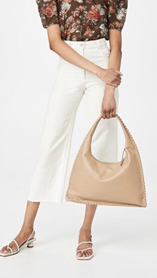 Vasic Wells Bag / neutral leather handbags - flipped