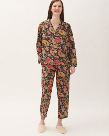 JIGSAW WILD BOUQUET PYJAMA MODAL / floral PJs / women’s pyjamas - flipped
