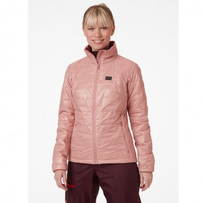 Helly Hansen LIFALOFT INSULATOR JACKET 060 MISTY ROSE ~ women’s pink outdoor sports jackets