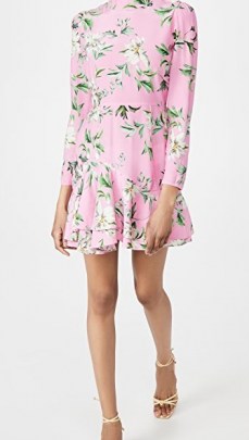 Yumi Kim Night Fever Dress ~ pink floral dresses - flipped