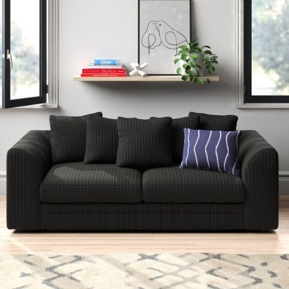 Wayfair Moana 3 Seater Sofa by Zipcode Design - flipped