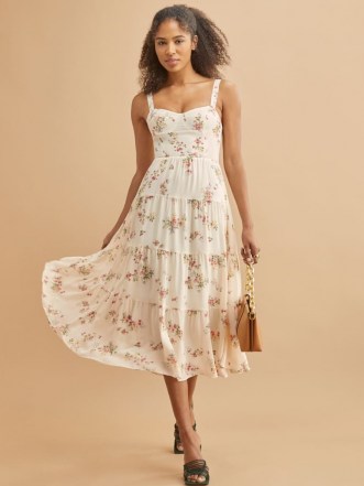 REFORMATION Aviva Dress – tiered summer dresses - flipped