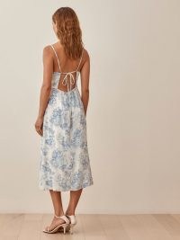 Reformation Sloane Dress – strappy open back dresses