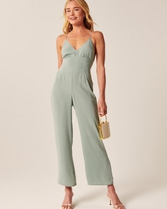 Abercrombie & Fitch Crossback Jumpsuit | Best Dressed Guest Collection