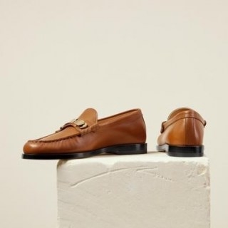 DEAR FRANCES LUCA LOAFER ~ tan-brown leather loafers