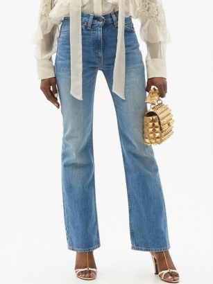 VALENTINO X Levi’s 517 upcycled bootcut jeans - flipped