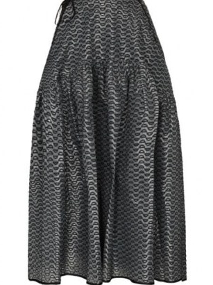 Cecilie Bahnsen Lily tiered midi skirt – full skirts - flipped