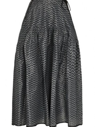 Cecilie Bahnsen Lily tiered midi skirt – full skirts