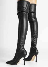 Tony Bianco Holli Black Venezia Long Boots | over the knee | thigh high stiletto heel boot