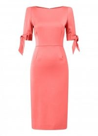 goat MARQUISE CADY PENCIL DRESS ~ women’s pink occasion dresses ~ womens occasionwear ~ jane atelier fashion