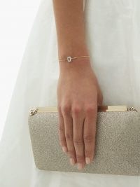 ANISSA KERMICHE April diamond, quartz & gold bracelet ~ delicate bracelets ~ womens birthstone jewellery