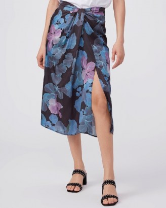 PAIGE Rosita Skirt | floral sarong skirts
