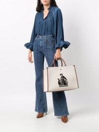 LANVIN In&Out canvas tote bag | chic designer shopper style bags