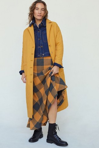 dRA Ginny Quilted Coat / longline lightweight coats