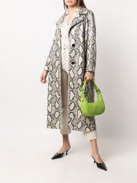 BY FAR Soho shoulder bag pistachio green ~ small luxe handbags ~ chic top handle bags