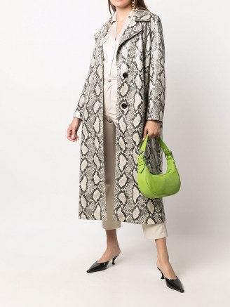 BY FAR Soho shoulder bag pistachio green ~ small luxe handbags ~ chic top handle bags