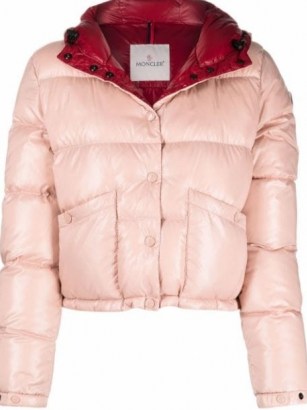 Moncler Bardanette down puffer jacket in pink