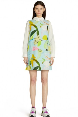 Kaitlin Johnson x Gorman LUSH SHIFT DRESS – sleeveless floral print silk linen dresses - flipped
